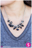 Paparazzi "Tangled" Black  Necklace & Earring Set Paparazzi Jewelry