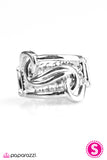 Paparazzi "Tantalizingly Tangled - Silver" ring Paparazzi Jewelry