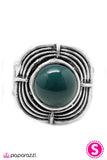 Paparazzi "Target Practice" Blue Ring Paparazzi Jewelry