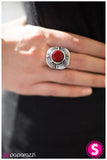 Paparazzi "Target Practice - Red" ring Paparazzi Jewelry