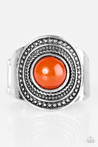 Paparazzi "Target Trance" Orange Ring Paparazzi Jewelry