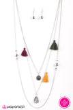 Paparazzi "Tarots and Tassels" Multi Necklace & Earring Set Paparazzi Jewelry