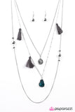 Paparazzi "Tarots and Tassels - Blue" necklace Paparazzi Jewelry