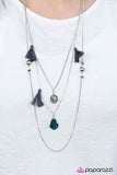 Paparazzi "Tarots and Tassels - Blue" necklace Paparazzi Jewelry