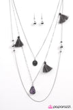 Paparazzi "Tarots and Tassels - Purple" necklace Paparazzi Jewelry