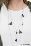 Paparazzi "Tarots and Tassels - Purple" necklace Paparazzi Jewelry