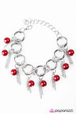 Paparazzi "Tassel Me This" Red Bracelet Paparazzi Jewelry