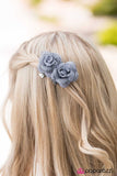 Paparazzi "Tea For Two - Silver" hair clip Paparazzi Jewelry