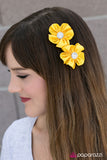 Paparazzi "Tea Garden - Yellow" hair clip Paparazzi Jewelry