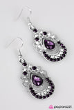 Paparazzi "Teardrop Fantasies" Purple Earrings Paparazzi Jewelry