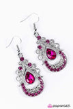 Paparazzi "Teardrop Fantasies" Pink Earrings Paparazzi Jewelry