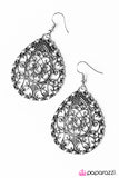 Paparazzi "TEAR Em Up! - Silver" earring Paparazzi Jewelry