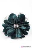 Paparazzi "Tea Time - Blue" hair clip Paparazzi Jewelry