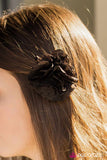 Paparazzi "Teen Queen - Brown" hair clip Paparazzi Jewelry