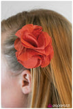 Paparazzi "Teen Queen - Orange" hair clip Paparazzi Jewelry