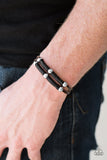 Paparazzi "Tell It HIKE It Is - Black" bracelet Paparazzi Jewelry