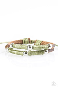 Paparazzi "Tell It HIKE It Is - Green" bracelet Paparazzi Jewelry