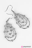 Paparazzi "Tempting Tempest" White Earrings Paparazzi Jewelry