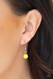 Paparazzi "Terra Nouveau" Yellow Necklace & Earring Set Paparazzi Jewelry