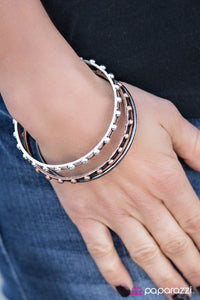 Paparazzi "Texture Trek - Multi" bracelet Paparazzi Jewelry