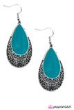 Paparazzi "T.G.I.F - Blue" earring Paparazzi Jewelry