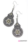 Paparazzi "Thailand Tourist" Yellow Earrings Paparazzi Jewelry