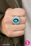 Paparazzi "Thanks A Million!" Blue Ring Paparazzi Jewelry