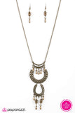 Paparazzi "Thank Your Lucky Stars - Brass" necklace Paparazzi Jewelry