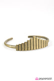 Paparazzi "That Dont EMPRESS Me Much - Brass" bracelet Paparazzi Jewelry