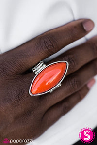 Paparazzi "That Dont Impress Me Much" Orange Ring Paparazzi Jewelry