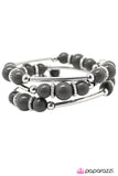 Paparazzi "Thats A Wrap - Silver" bracelet Paparazzi Jewelry