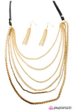 Paparazzi "Thats Rad" Gold necklace Paparazzi Jewelry