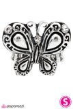 Paparazzi "That Will Never Fly" Silver Ring Paparazzi Jewelry