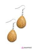 Paparazzi "The 5th Element - Yellow" earring Paparazzi Jewelry