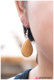 Paparazzi "The 5th Element - Yellow" earring Paparazzi Jewelry