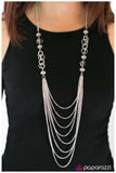 Paparazzi "The 8th Wonder" Green Necklace & Earring Set Paparazzi Jewelry