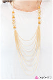 Paparazzi "The 8th Wonder - Yellow" necklace Paparazzi Jewelry