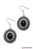 Paparazzi "The Academy Awards - Black" earring Paparazzi Jewelry