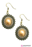 Paparazzi "The Academy Awards - Brass" earring Paparazzi Jewelry