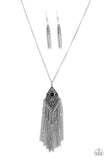 Paparazzi "The Adventure Begins - Black" necklace Paparazzi Jewelry