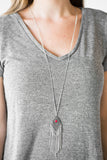Paparazzi "The Adventure Begins - Red" necklace Paparazzi Jewelry