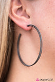 Paparazzi "The All-Star - Black" earring Paparazzi Jewelry