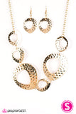 Paparazzi "The Alpha - Gold" necklace Paparazzi Jewelry