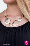 Paparazzi "The Alpha - Gold" necklace Paparazzi Jewelry