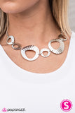 Paparazzi "The Alpha - Silver" necklace Paparazzi Jewelry