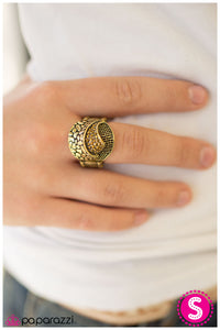 Paparazzi "The Animal - Brass" ring Paparazzi Jewelry