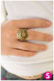 Paparazzi "The Animal - Brass" ring Paparazzi Jewelry