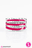 Paparazzi "The Band Leader - Pink" ring Paparazzi Jewelry