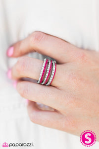 Paparazzi "The Band Leader - Pink" ring Paparazzi Jewelry