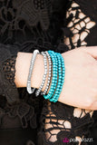 Paparazzi "The BEAD Goes On" Blue Bracelet Paparazzi Jewelry